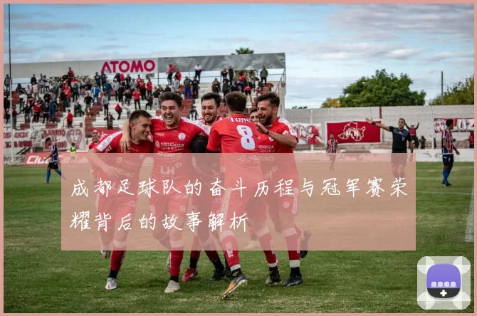 成都足球队的奋斗历程与冠军赛荣耀背后的故事解析