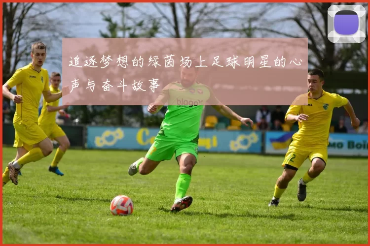 追逐梦想的绿茵场上足球明星的心声与奋斗故事