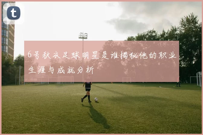 6号秋衣足球明星是谁揭秘他的职业生涯与成就分析