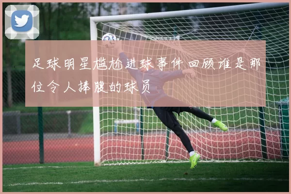 足球明星尴尬进球事件回顾谁是那位令人捧腹的球员
