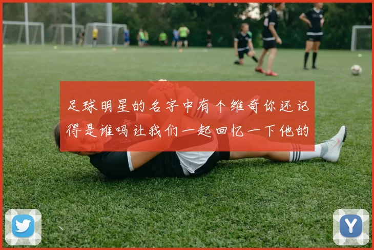 足球明星的名字中有个维奇你还记得是谁吗让我们一起回忆一下他的辉煌时刻