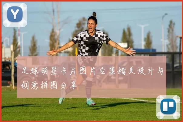 足球明星卡片图片合集精美设计与创意拼图分享